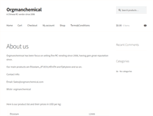 Tablet Screenshot of orgmanchemical.com